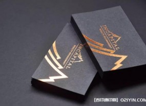 設(shè)計印刷高檔pvc公司商務(wù)雙面名片