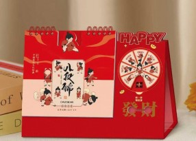上海小批量臺歷印刷急單承接