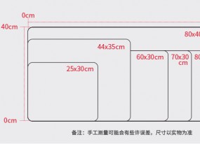常用鼠標墊尺寸是多大的？鼠標墊尺寸是多少？