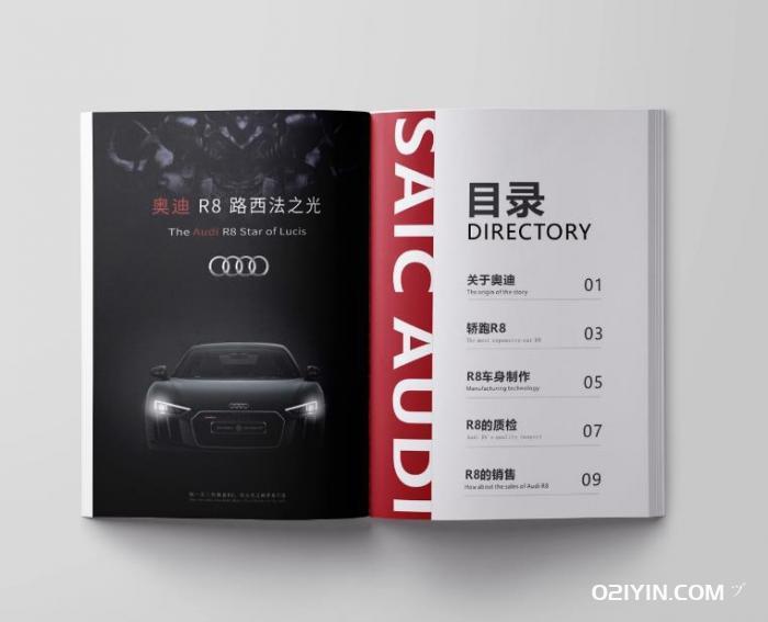 奧迪轎車畫冊  第2張