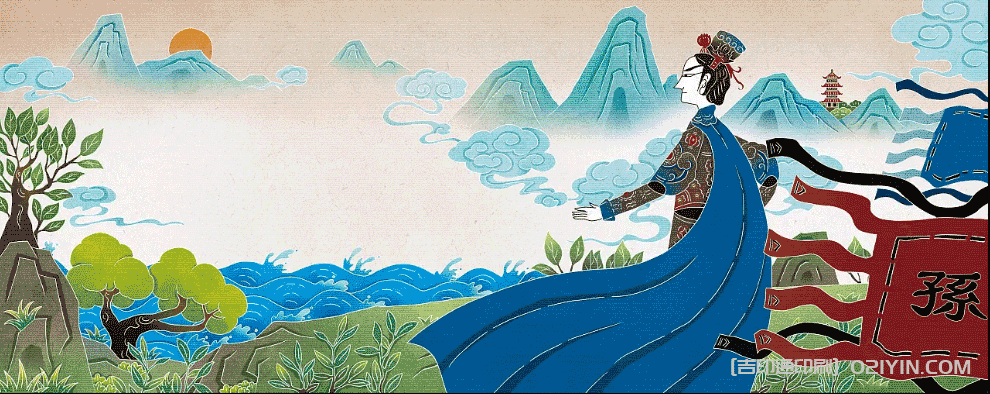 學前兒童歷史故事繪本印刷  第1張